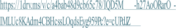 https://1drv.ms/v/c/a4bab48d9cb65c78/IQD5M - h27AoORarO - IMLUc8KAdm4CBHcssLOqdsEyg959Pc?e=cUPdJZ